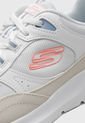 Tenis Lifestyle Blanco-Beige-Rosa SKECHERS Air Court Retro Avenue de Skechers