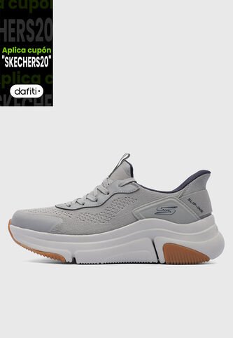 Tenis SKECHERS Bobs Sparrow Flex Gris Skechers