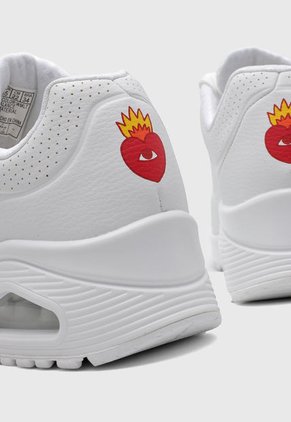 Tenis Lifestyle Blanco-Rojo-Amarillo SKECHERS Uno