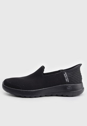Tenis Walking Negro Skechers Slip-ins: GO WALK Joy - Vela
