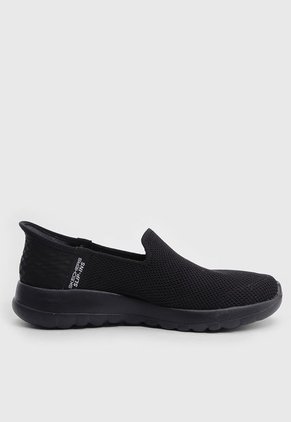 Tenis Walking Negro Skechers Slip-ins: GO WALK Joy - Vela