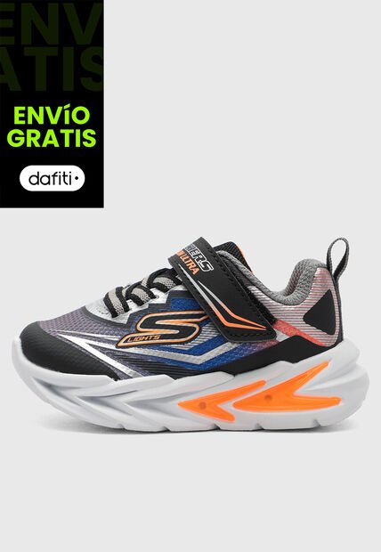 Tenis Lifestyle SKECHERS S-Lights Flex-Glow Ultra Gris