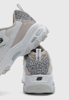 Tenis Lifestyle SKECHERS D'lites - Golden Chic Marfil