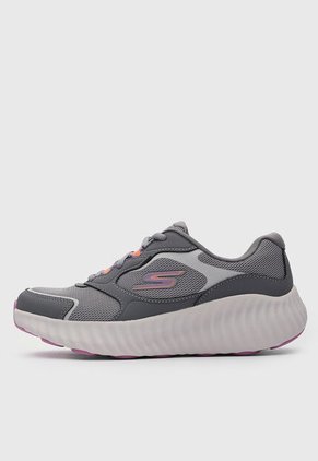 Tenis SKECHERS Go Run Now Arch Fit Gris