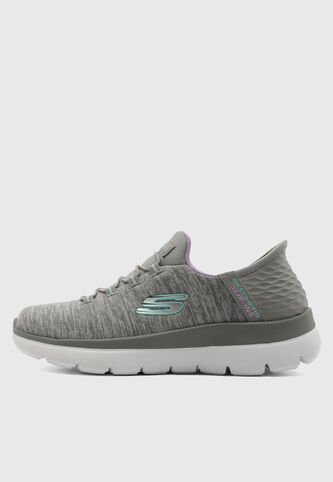 Tenis SKECHERS Summits-Dazzling Haze Gris Skechers