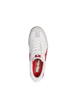 Tenis Skechers Mujer Hotshot Slip-Ins Blanco Rojo