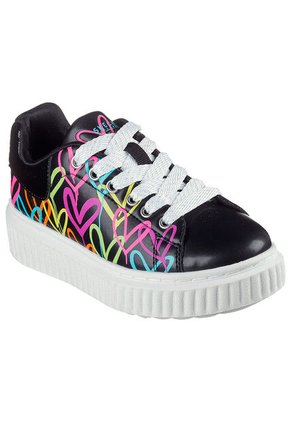 Tenis Mujer Skechers Hi-Ridge Heart Takeover - Negro
