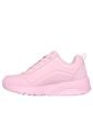 Tenis Skechers Kids Fashion Uno Lite Easy Zip - Rosado de Skechers