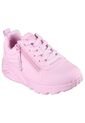Tenis Skechers Kids Fashion Uno Lite Easy Zip - Rosado de Skechers