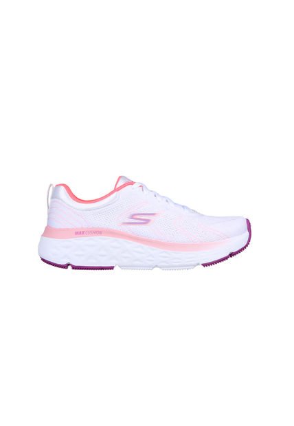 Tenis Mujer Skechers Max Cushion Delta - Blanco-Rosado