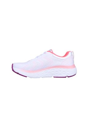 Tenis Mujer Skechers Max Cushion Delta - Blanco-Rosado