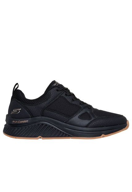 Tenis Skechers Mujer Bobs Arch Lunner - Negro