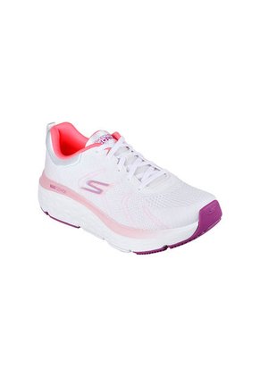 Tenis Mujer Skechers Max Cushion Delta - Blanco-Rosado