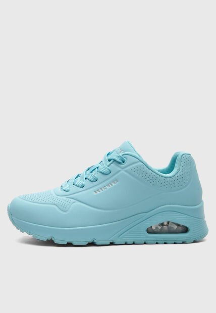 Tenis Lifestyle SKECHERS Uno - Stand On Air Celeste