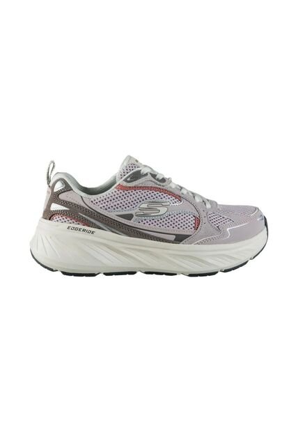 Tenis Skechers Mujer Edgeride Air-Cooled MF Color Lila Gris