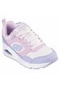 Tenis Skechers  Kids Uno Mesh Mode - Rosado - Lila de Skechers