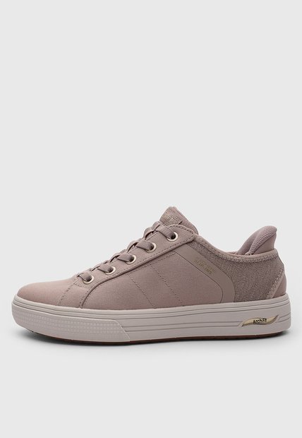 Tenis Lifestyle SKECHERS Arch Fit Arcade Taupe