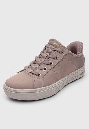 Tenis Lifestyle SKECHERS Arch Fit Arcade Taupe