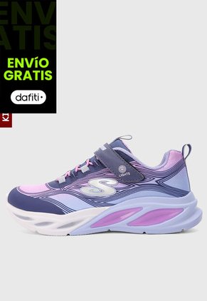 Tenis Lifestyle SKECHERS S Lights Azul