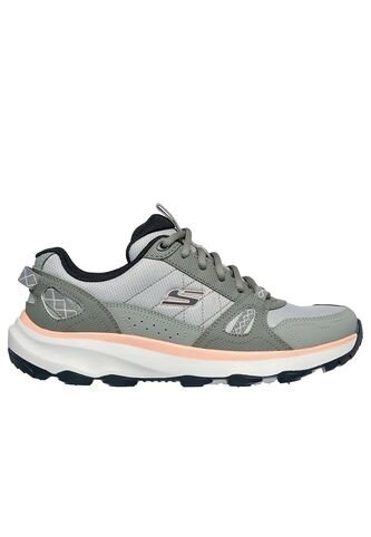 Tenis Skechers Mujer   Ridge Oak - Gris - Blanco Skechers