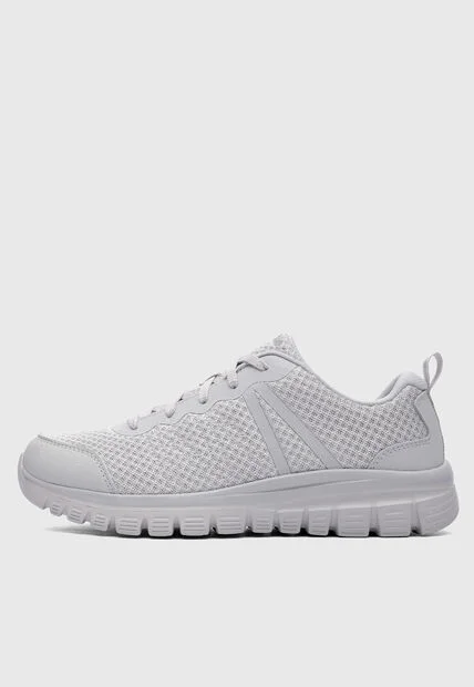 Tenis SKECHERS Graceful Gris