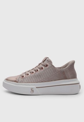 Tenis Lifestyle SKECHERS Snoop One Taupe