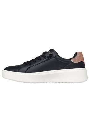 Tenis Mujer Skechers Court Break - Negro - Blanco