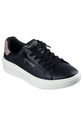 Tenis Mujer Skechers Court Break - Negro - Blanco