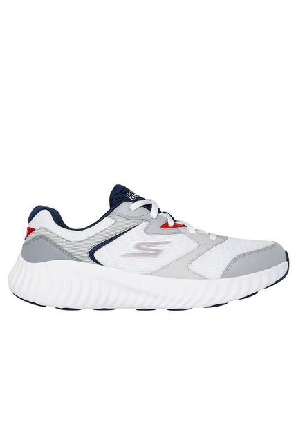 Tenis Hombre Skechers Go Run Now - Blanco/Gris