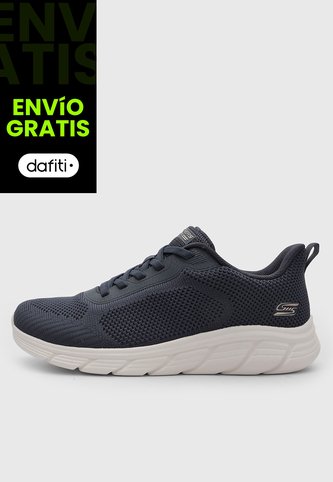 Tenis Lifestyle Skechers Bobs B Flexlo Azul Skechers