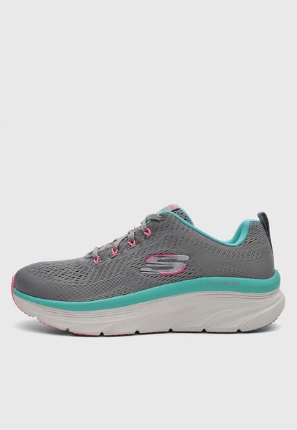 Tenis Walking SKECHERS D'Lux Walker Gris