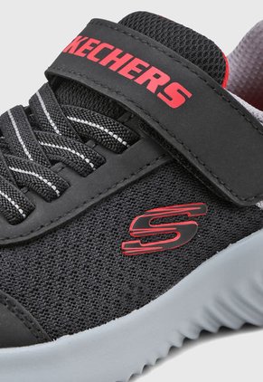 Tenis SKECHERS Boys Bounder - Trekzic Negro
