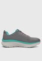 Tenis Walking SKECHERS D'Lux Walker Gris de Skechers