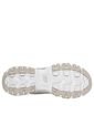 Tenis Mujer Skechers D'Lites Smooth Nostalgia - Blanco/Gris de Skechers