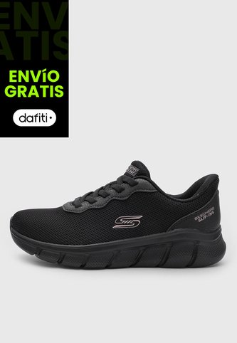 Tenis Lifestyle Skechers Bobs Sport B Flex Negro Skechers