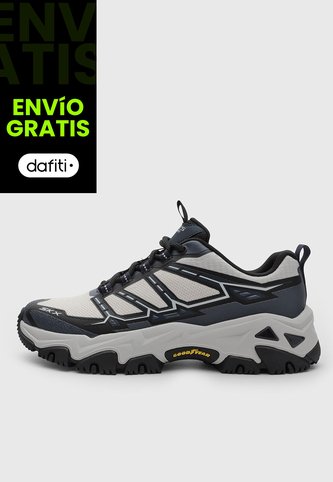 Tenis Lifestyle Skechers D'Lites Hi Azul Skechers