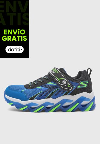 Tenis Lifestyle Skechers Mega Surge 2.0 Azul Skechers