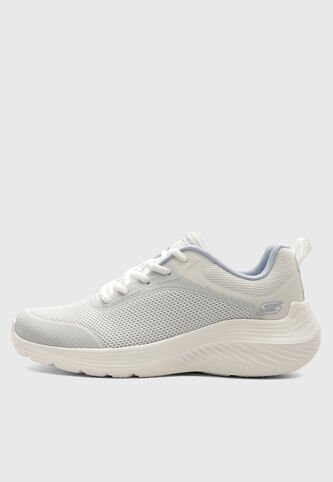 Tenis Lifestyle SKECHERS Bobs Squad Waves Azul Claro Skechers