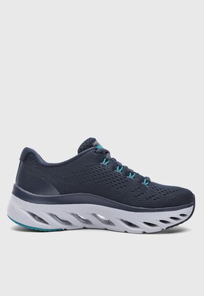 Tenis SKECHERS Arch Fit Glide Step Azul