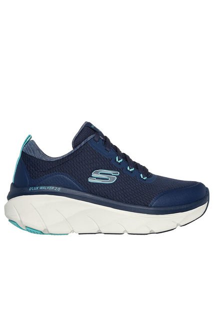 TENIS SKECHERS MUJER 150095NVAQ D'LUX WAL Talla 7