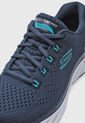 Tenis SKECHERS Arch Fit Glide Step Azul de Skechers