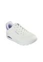 Tenis Skechers Pop Back Para Mujer Color Blanco Y Morado de Skechers