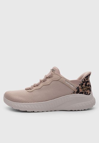 Tenis Lifestyle SKECHERS Bobs Sport Squad Chaos Nude Skechers