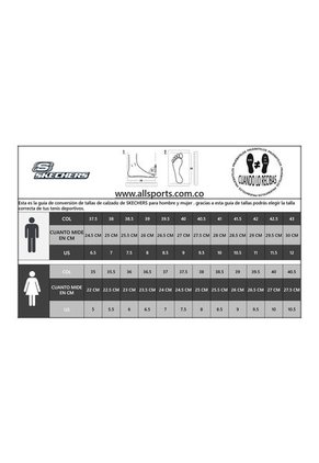 Tenis Running Skechers Summits Brisbane - Negro