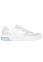 Tenis Mujer Skechers Jade - Dainty Florals - Blanco - Gris de Skechers