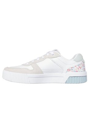 Tenis Mujer Skechers Jade - Dainty Florals - Blanco - Gris