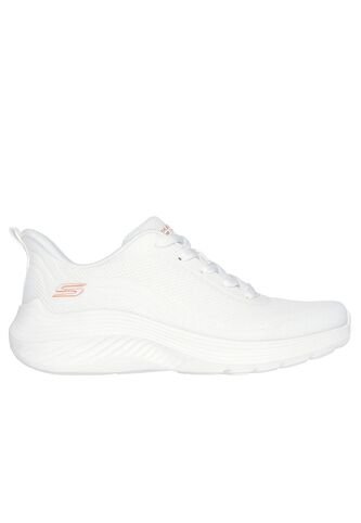 Tenis Skechers Mujer Bobs Squad Wave - Blanco Skechers