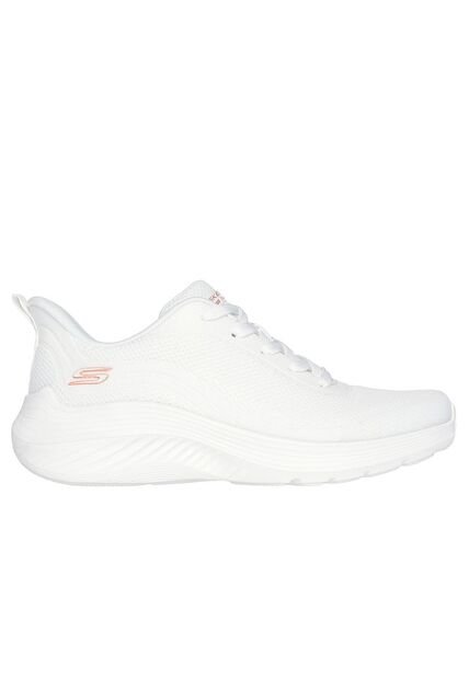 Tenis Skechers Mujer Bobs Squad Wave - Blanco