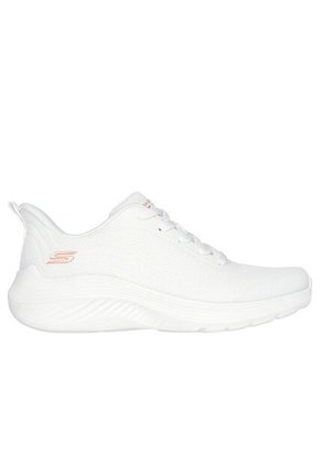 Tenis Skechers Mujer Bobs Squad Wave - Blanco