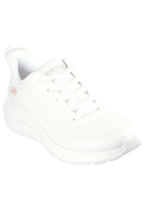 Tenis Skechers Mujer Bobs Squad Wave - Blanco
